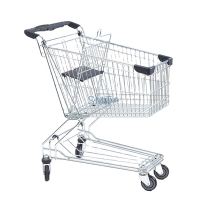 New Folding Metal Grocery Supermarket Shopping Carts For Sale