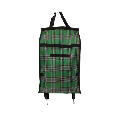 Wheels Wholesale Lightweight Collapsible Folding Wheeled Shopping Trolley Bag Grocery Shopping Cart With Wheels
